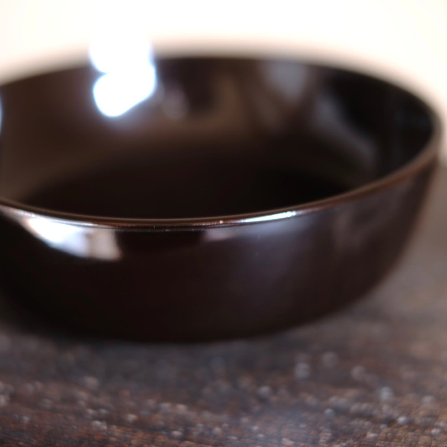時代　利休形真塗一文字椀　飯椀　一 ・三ノ椀     (江戸後期-明治初期・19世紀）