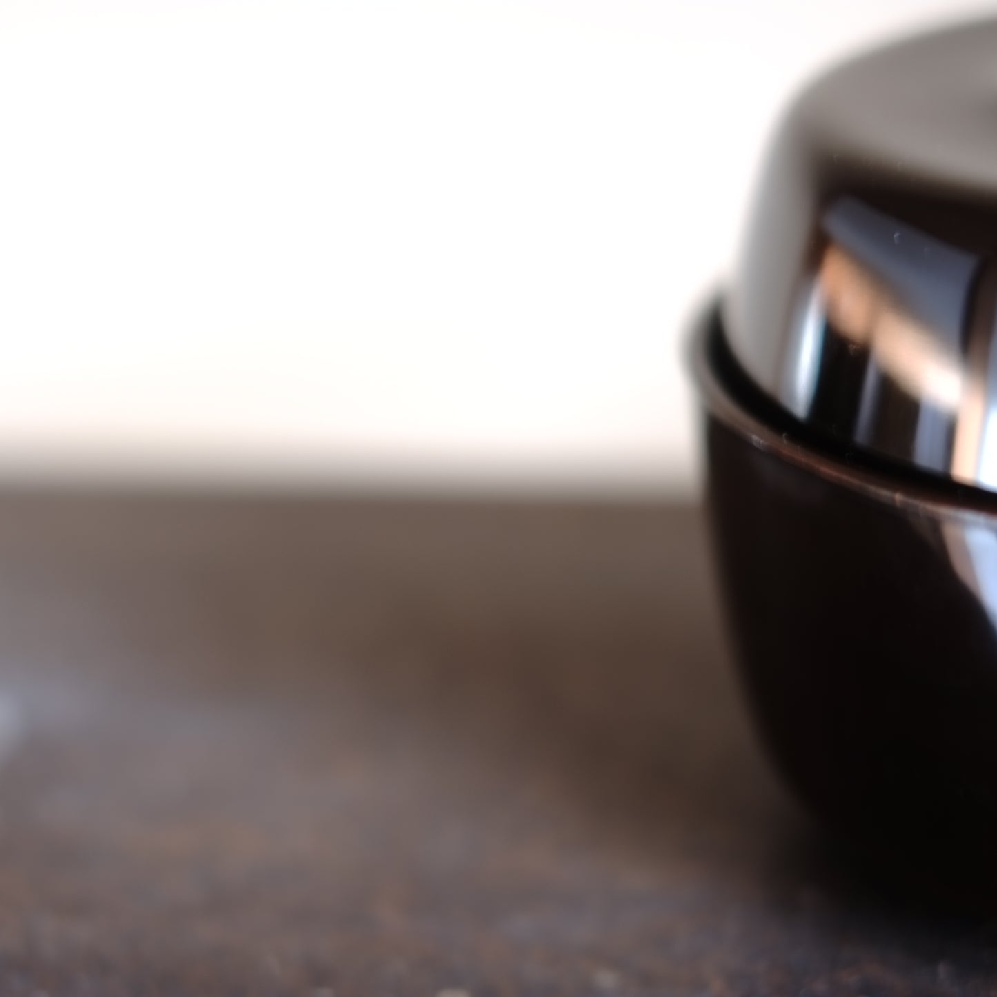 時代　利休形真塗一文字椀　汁椀　二・四ノ椀     (江戸後期-明治初期・19世紀）