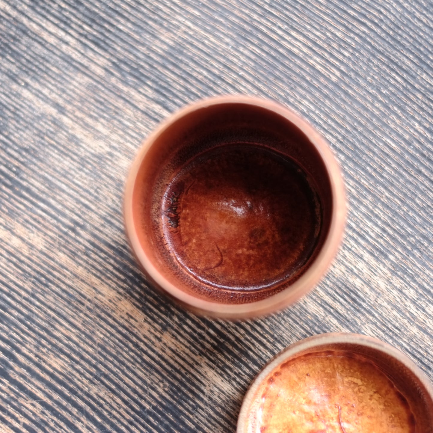 時代　素地竹工笹金蒔絵　棗　(19世紀-20世紀)