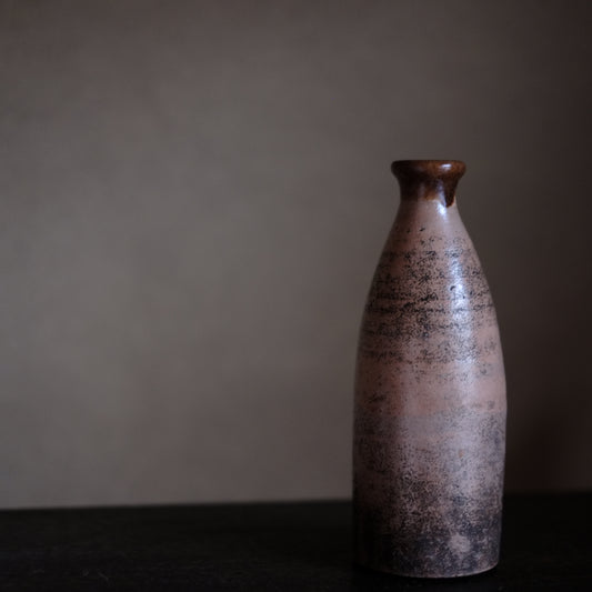 時代 口飴釉徳利 (19世紀末幕末-明治)