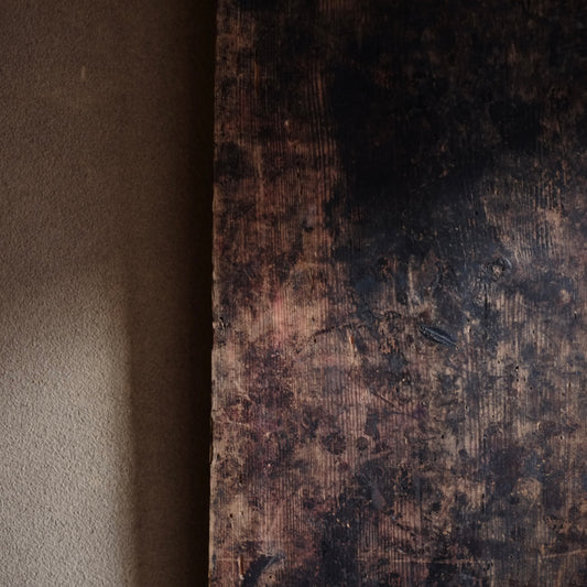 時代 能登國輪島町記載 漆職人板(幕末-明治・19世紀末)