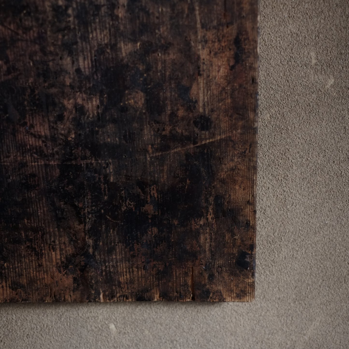 時代　能登國輪島町記載　漆職人板(幕末-明治・19世紀末)