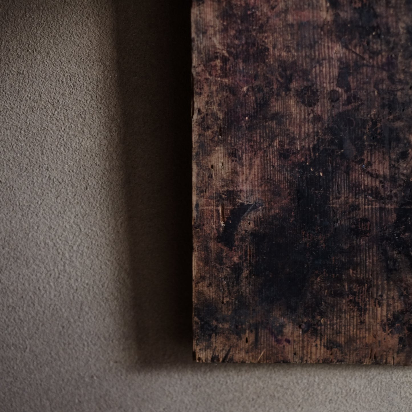 時代　能登國輪島町記載　漆職人板(幕末-明治・19世紀末)