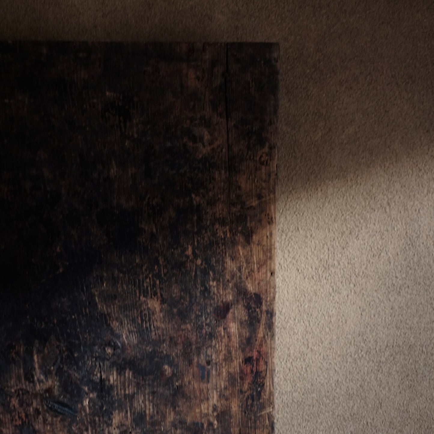 時代　能登國輪島町記載　漆職人板(幕末-明治・19世紀末)