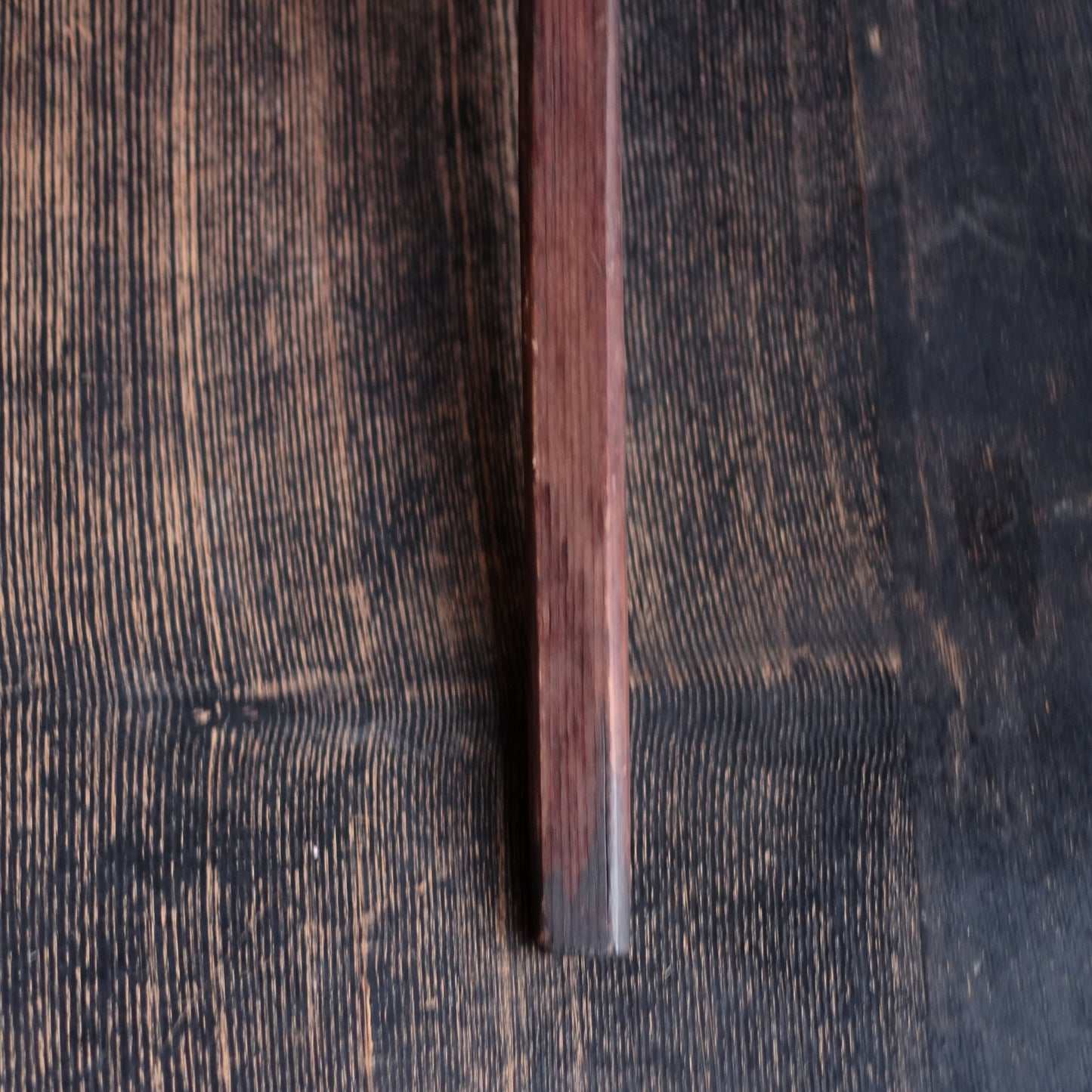 時代　白木　樺綴曲木柄杓　掻器(１９世紀)