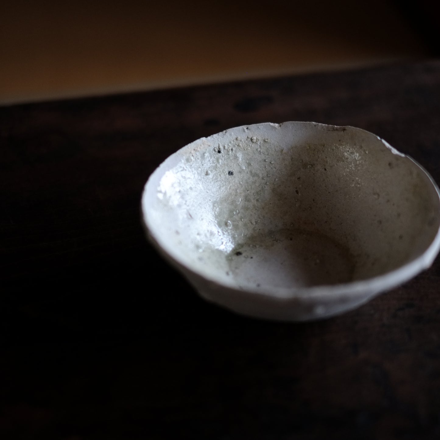 時代　自然釉　山茶碗　(鎌倉時代　12-14世紀)