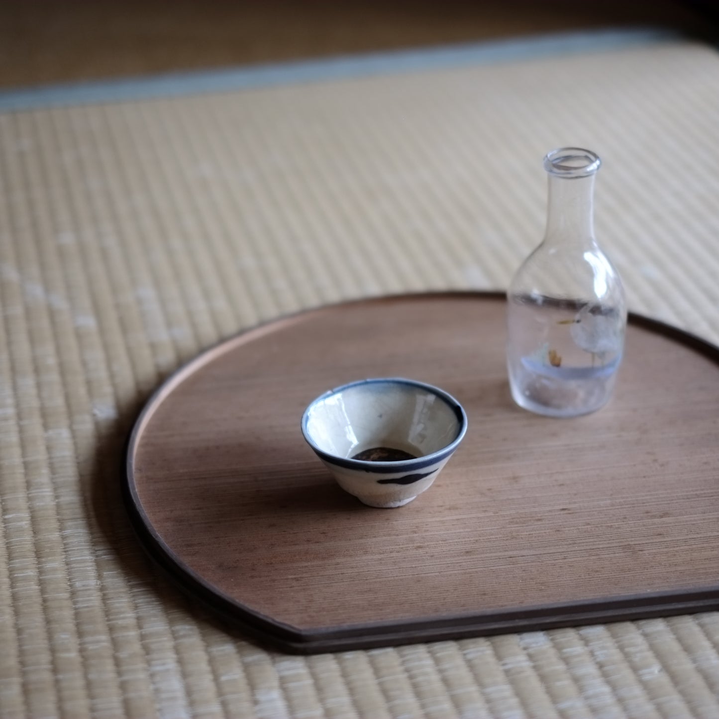 時代　呉須手染付　茶杯・盃(清朝)