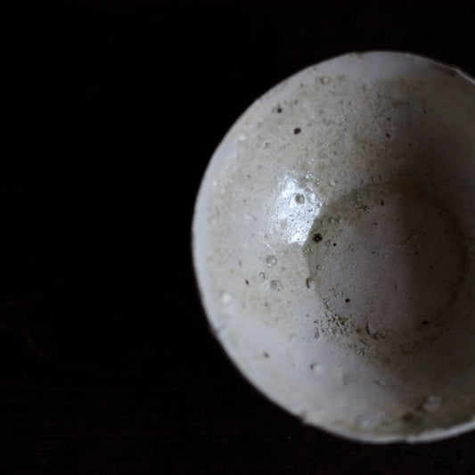時代　自然釉　山茶碗　(鎌倉時代　12-14世紀)