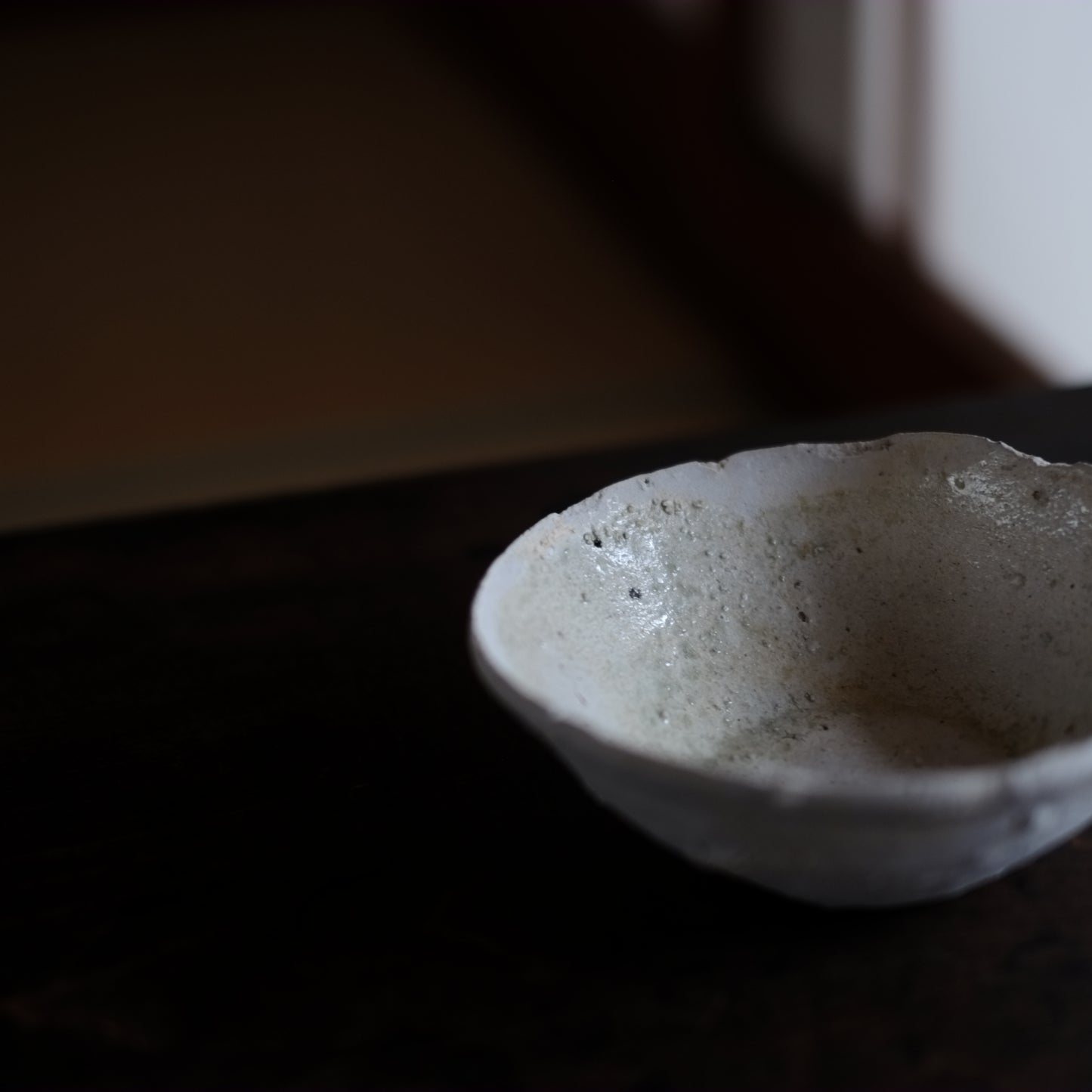 時代　自然釉　山茶碗　(鎌倉時代　12-14世紀)