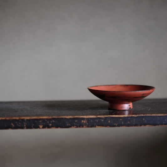 時代　布着根来　酒盃（江戸時代）