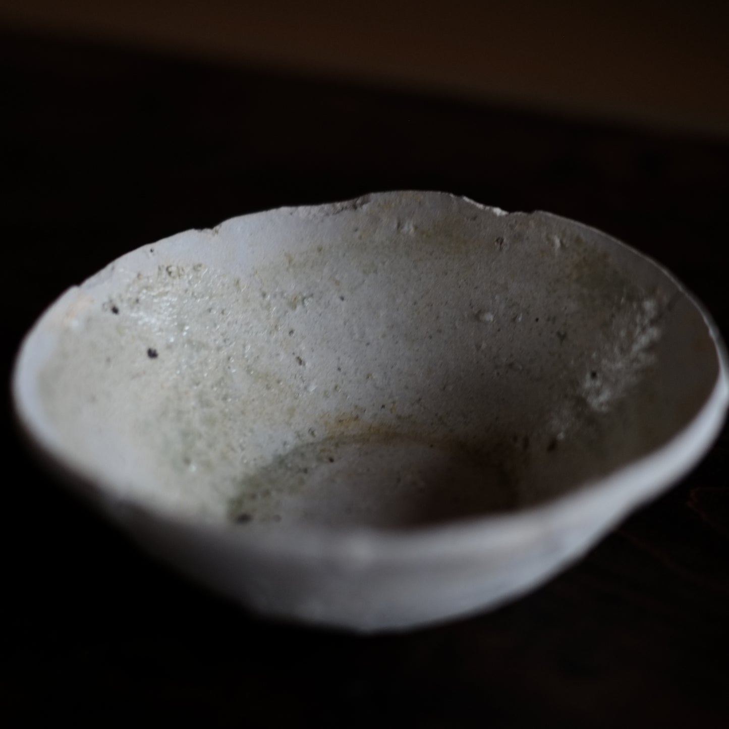 時代　自然釉　山茶碗　(鎌倉時代　12-14世紀)