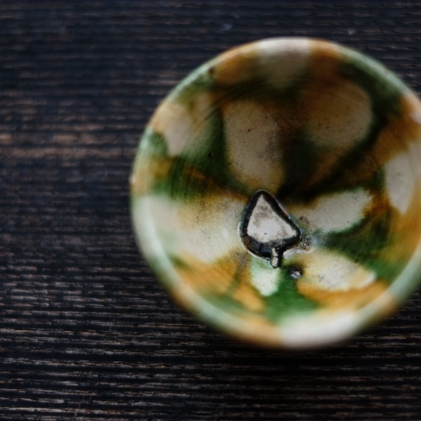 時代　唐三彩　盃・茶杯　(７〜9世紀)