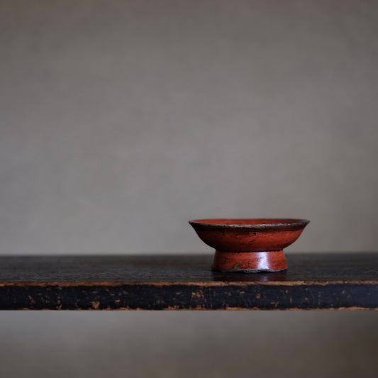 根来楪子 盃 箱付(室町時代)