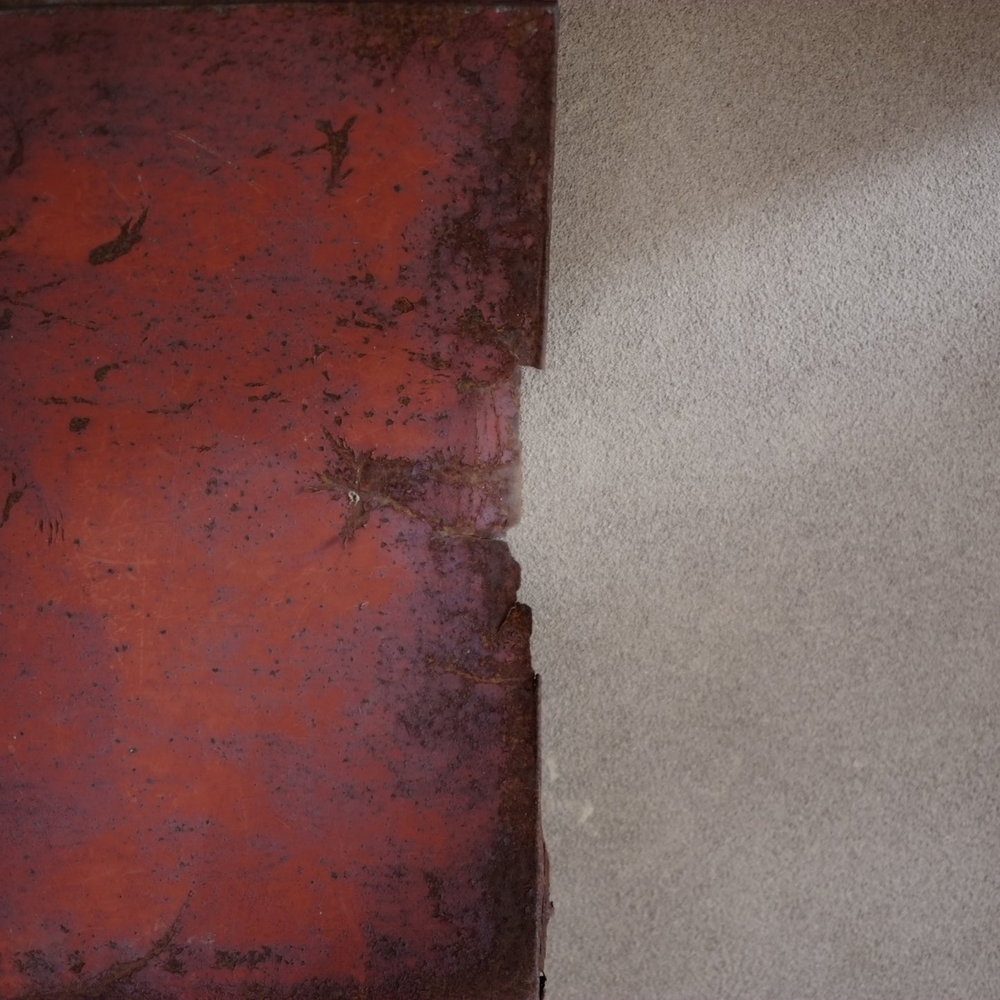 時代　赤侘トタン板(20世紀)