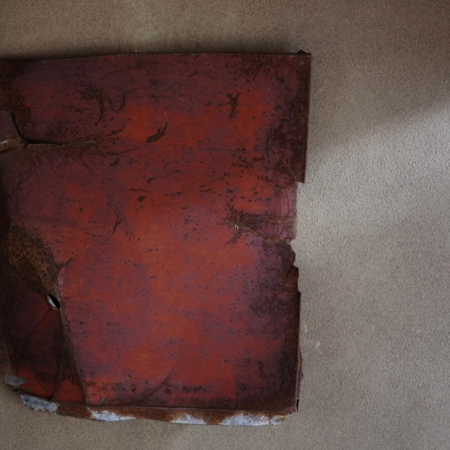 時代　赤侘トタン板(20世紀)