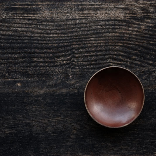 時代漆下塗 平盃 (江戸時代)