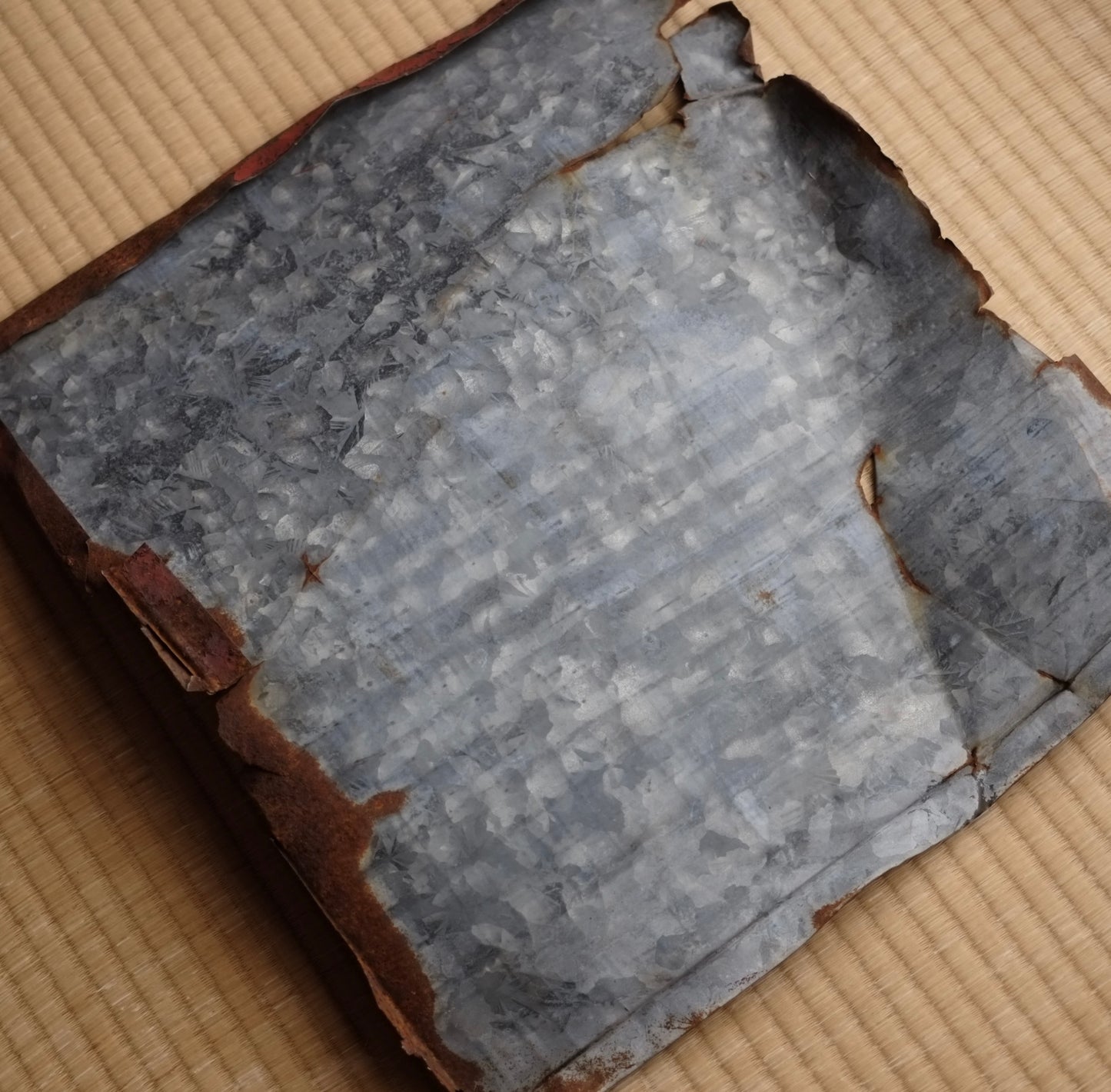 時代　赤侘トタン板(20世紀)