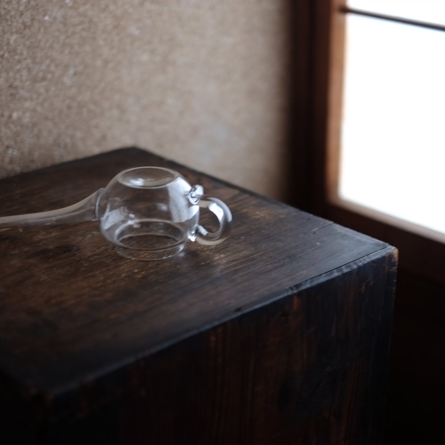 時代　古ガラス水差し　(20世紀)