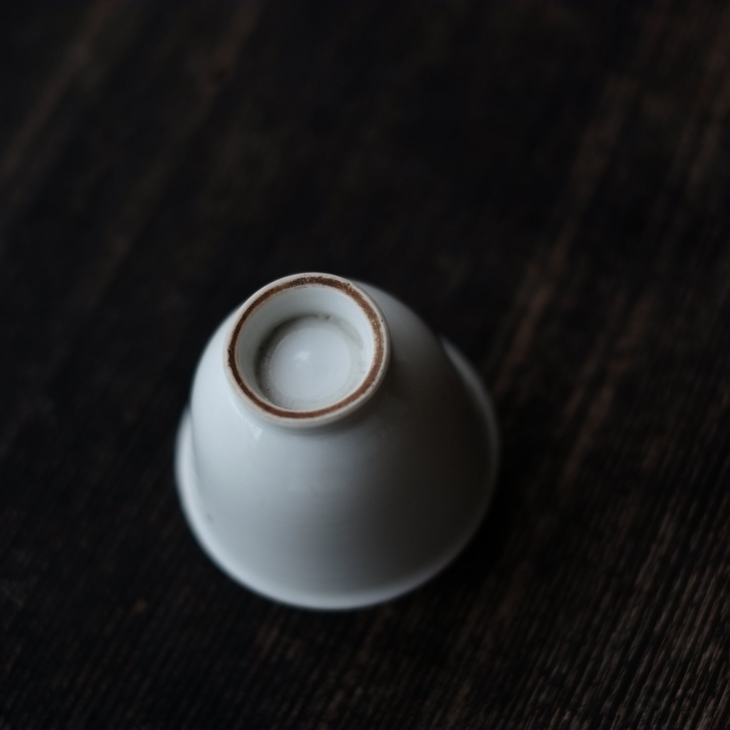 時代　白磁　茶杯・盃　(清朝期)