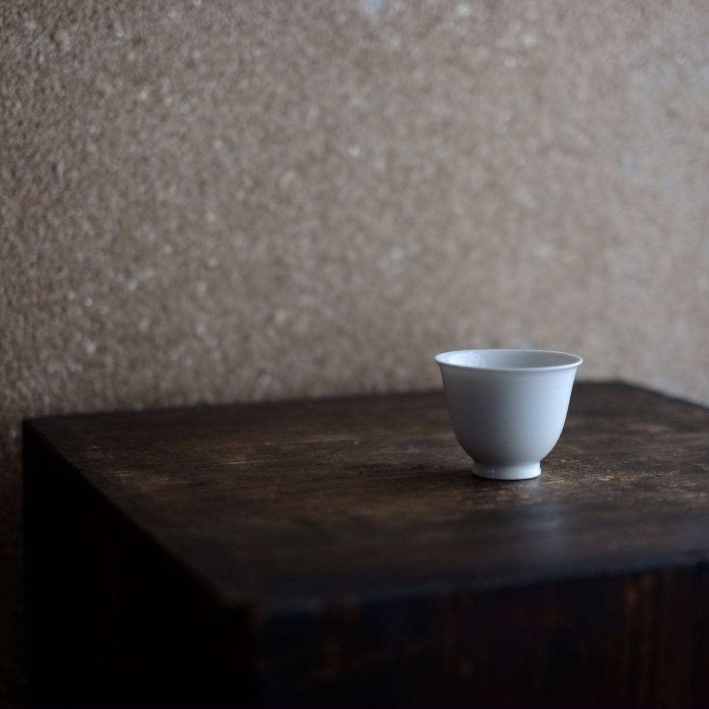 時代　白磁　茶杯・盃　(清朝期)