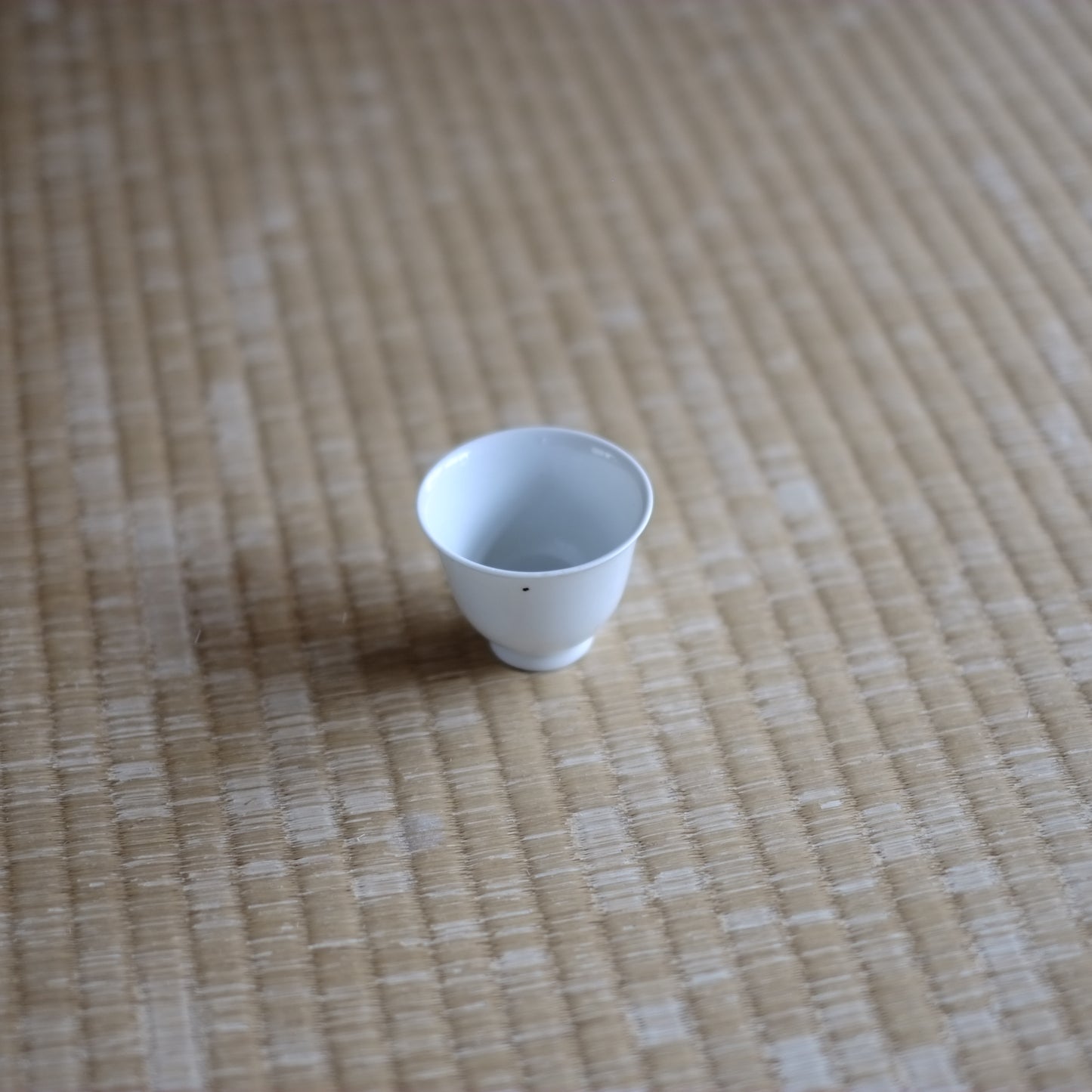 時代　白磁　茶杯・盃　(清朝期)