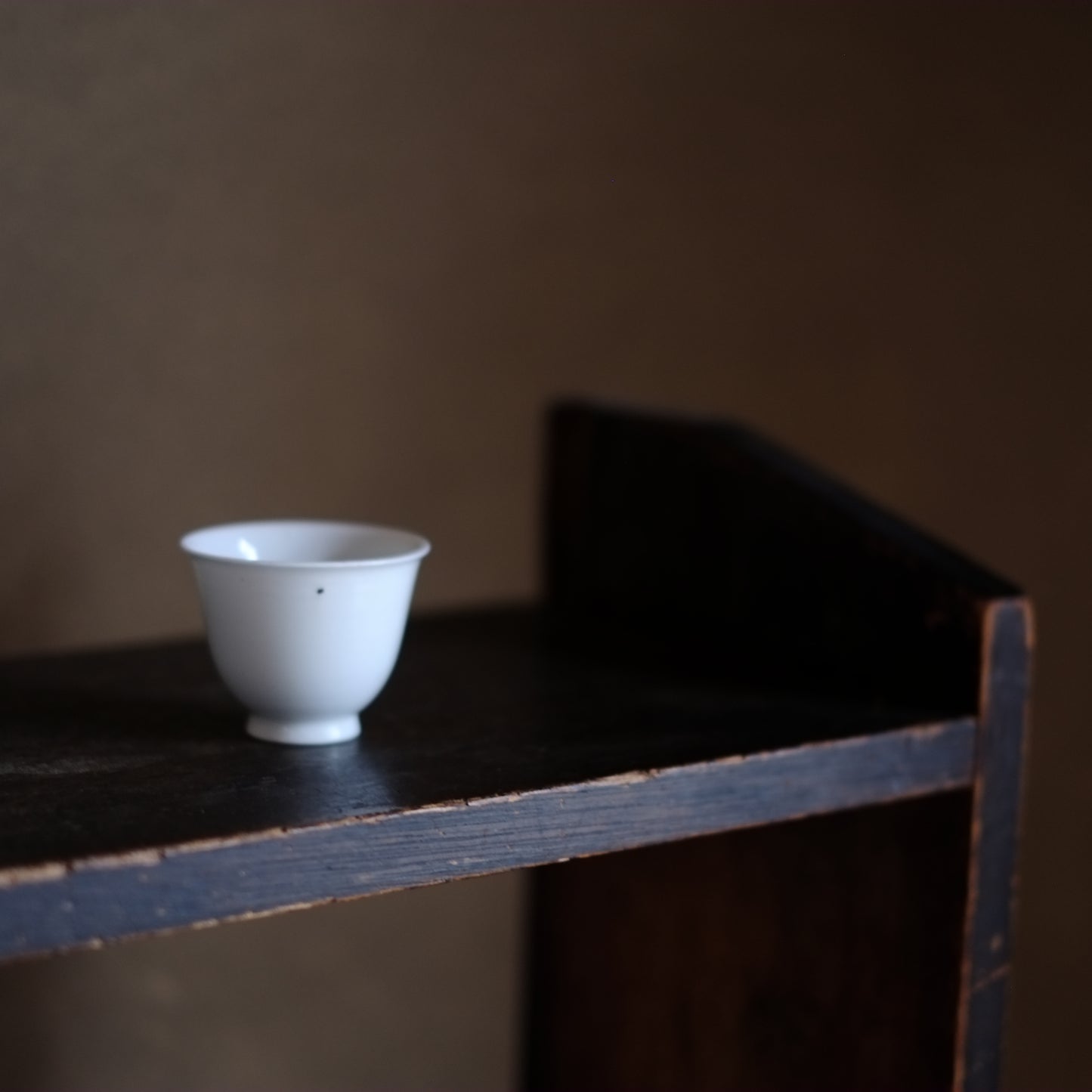 時代　白磁　茶杯・盃　(清朝期)