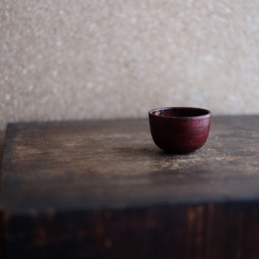 李朝木工　木地塗　杯（李氏朝鮮時代）
