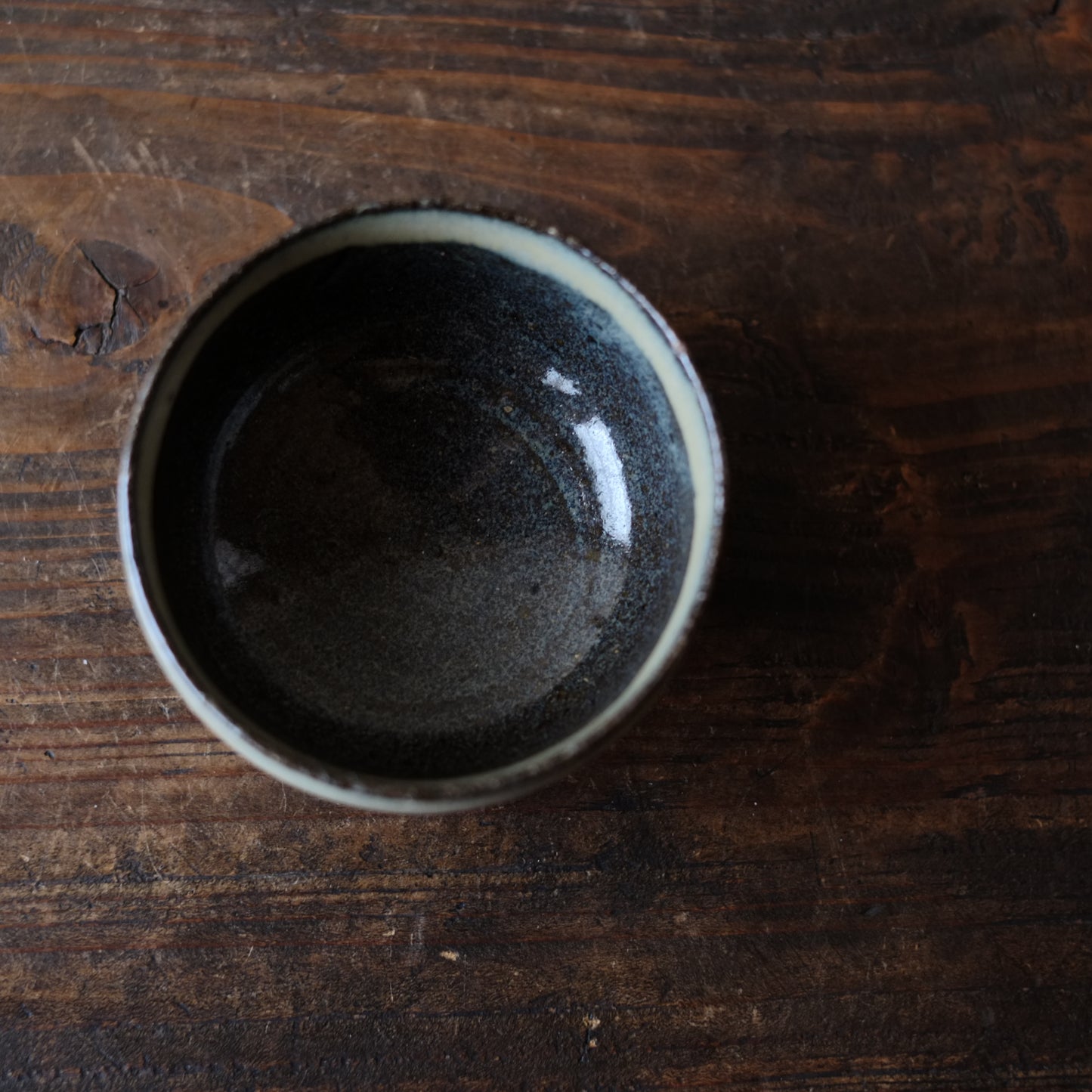 時代　小代焼　藁灰釉盃　酒器　煎茶器（昭和期）
