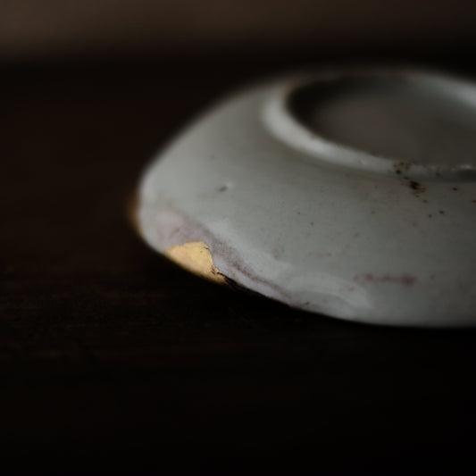 古伊万里 波佐見焼 くらわんか平皿 (江戸中-後期)