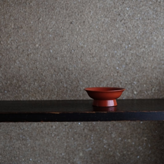 根来 楪子 盃 (江戸前期〜中期)